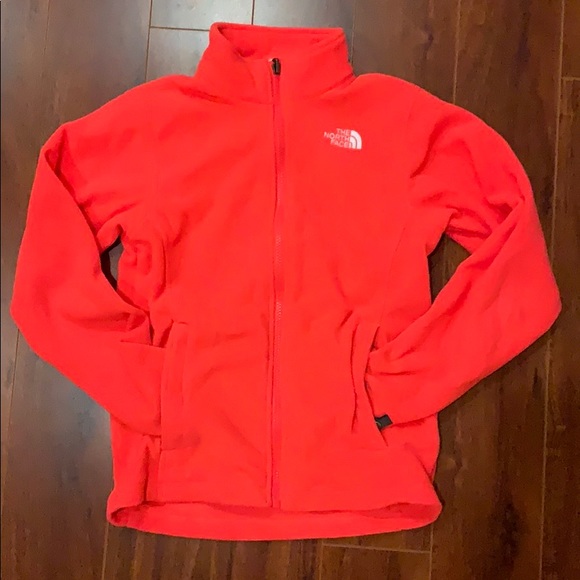 Bright Coral Fleece Jacket | Poshmark